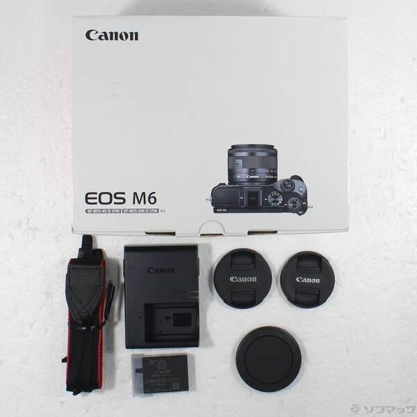〔中古〕Canon(キヤノン) ミラーレスカメラ EOS M6 (ブラック)・ダブルズームキット〔262-ud〕 |  | 05
