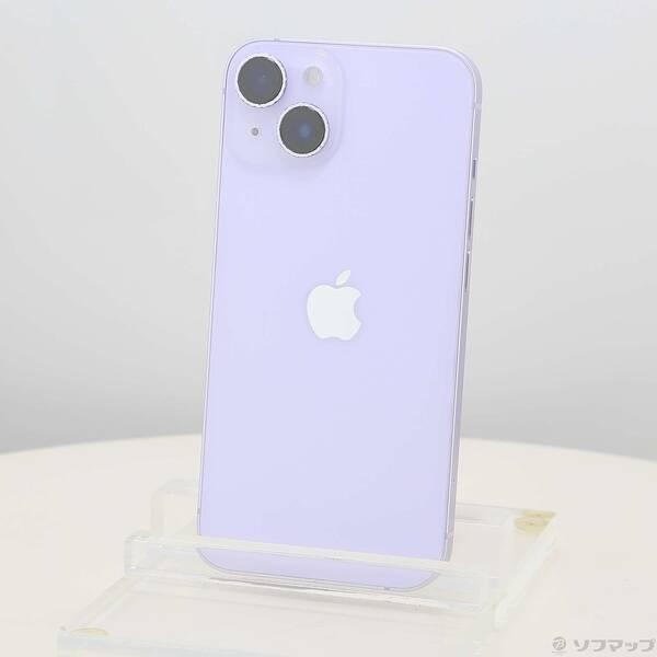 〔中古〕Apple(アップル) iPhone14 128GB パープル MPUY3J／A SIMフリー〔344-ud〕 | 