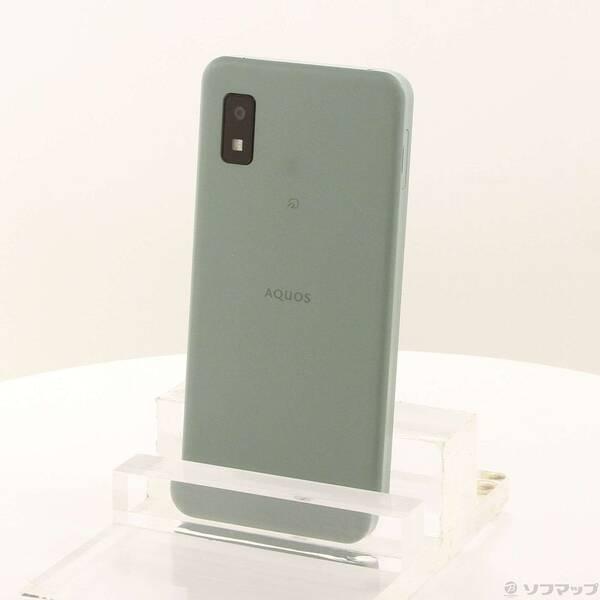 〔中古〕SHARP(シャープ) AQUOS wish2 64GB オリーブグリーン A204SH Y!mobile SIMフリー〔348-ud〕 | 