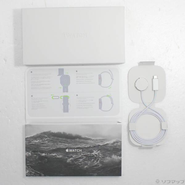 〔中古〕Apple(アップル) Apple Watch Ultra GPS + Cellular 49mm チタニウムケース ミッドナイトオーシャンバンド〔262-ud〕 |  | 04