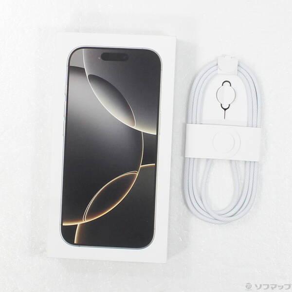 〔中古〕Apple(アップル) iPhone16 Pro 256GB ナチュラルチタニウム MYN33J／A SIMフリー〔262-ud〕 |  | 04