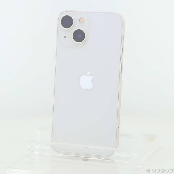 〔中古〕Apple(アップル) iPhone13 mini 256GB スターライト MLJK3J／A SIMフリー〔349-ud〕 | 