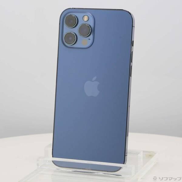 〔中古〕Apple(アップル) iPhone12 Pro Max 256GB パシフィックブルー MGD23J／A SIMフリー〔247-ud〕 | 