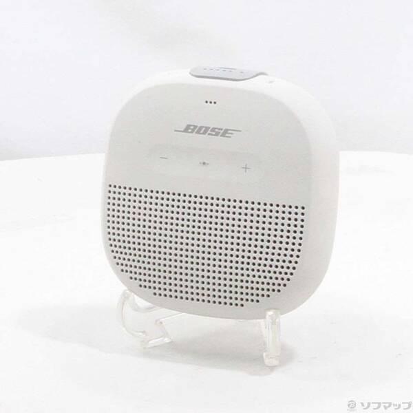 〔中古〕BOSE(ボーズ) 〔展示品〕 Bose SoundLink Micro Bluetooth speaker White Smoke ホワイトスモーク〔349-ud〕 | 