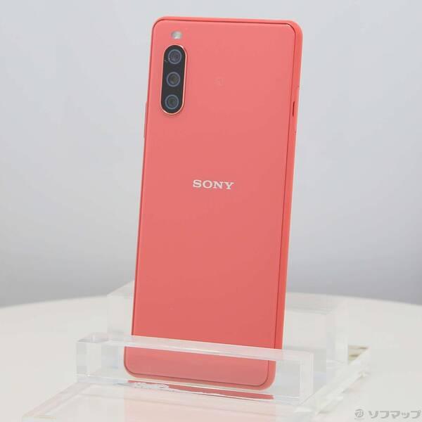 〔中古〕SONY(ソニー) Xperia 10 III 128GB ピンク SOG04 auロック解除SIMフリー〔276-ud〕 | 