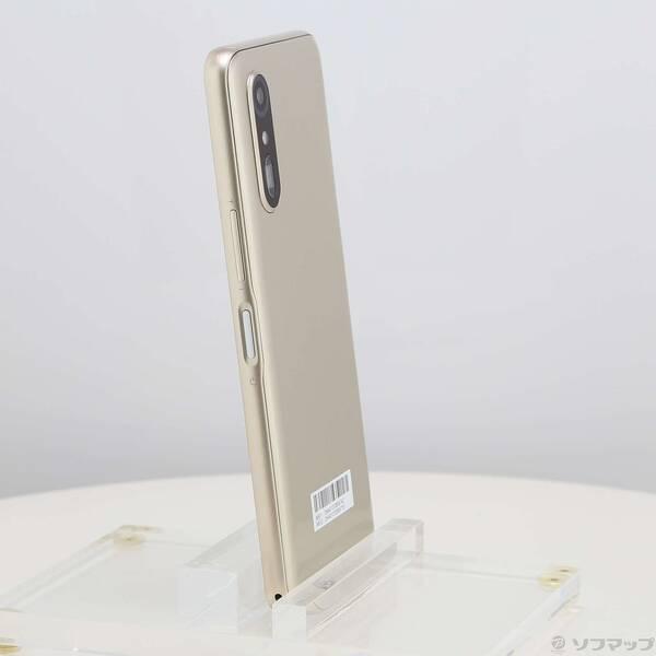 〔中古〕FCNT らくらくスマートフォン a 64GB ゴールド A401FC Y!mobile〔262-ud〕 |  | 03