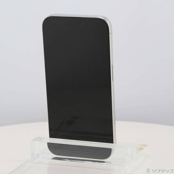 〔中古〕Apple(アップル) iPhone15 Pro 256GB ホワイトチタニウム MTUD3J／A SIMフリー〔269-ud〕 |  | 02