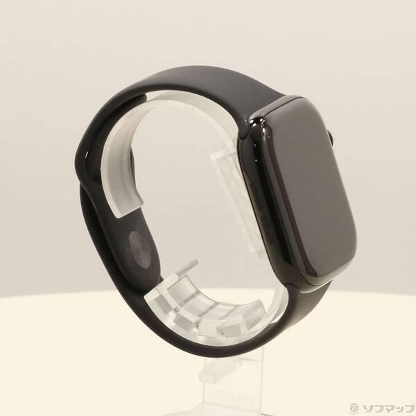〔中古〕Apple(アップル) Apple Watch Series 11 GPS 46mm ジェットブラックアルミニウムケース ブラックスポーツバンド〔196-ud〕 |  | 03