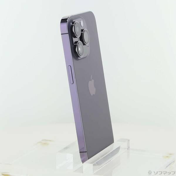 〔中古〕Apple(アップル) iPhone14 Pro 512GB ディープパープル MQ283J／A SIMフリー〔258-ud〕 |  | 03