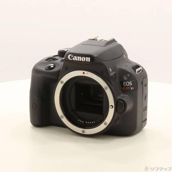 〔中古〕Canon(キヤノン) EOS Kiss X7 ボディ ブラック〔196-ud〕 | 