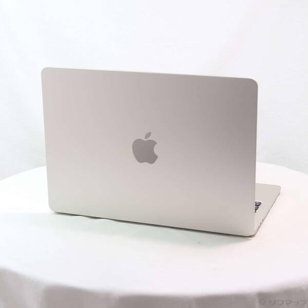 〔中古〕Apple(アップル) MacBook Air 13.6-inch Mid-2022 MLY13J／A Apple M2 8コアCPU_8コアGPU 8GB SSD256GB スターライト 〔26.3 Tahoe〕〔295-ud〕 |  | 02