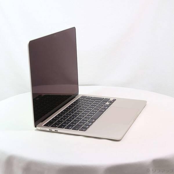 〔中古〕Apple(アップル) MacBook Air 13.6-inch Mid-2022 MLY13J／A Apple M2 8コアCPU_8コアGPU 8GB SSD256GB スターライト 〔26.3 Tahoe〕〔295-ud〕 |  | 03