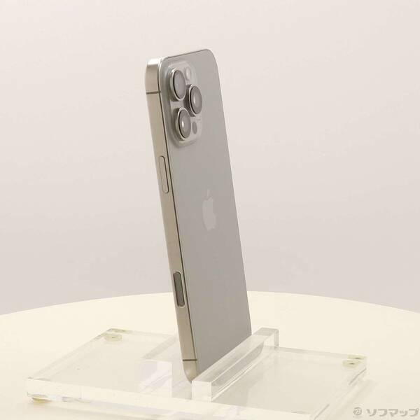 〔中古〕Apple(アップル) iPhone16 Pro Max 256GB ナチュラルチタニウム MYWK3J／A SIMフリー〔262-ud〕 |  | 03