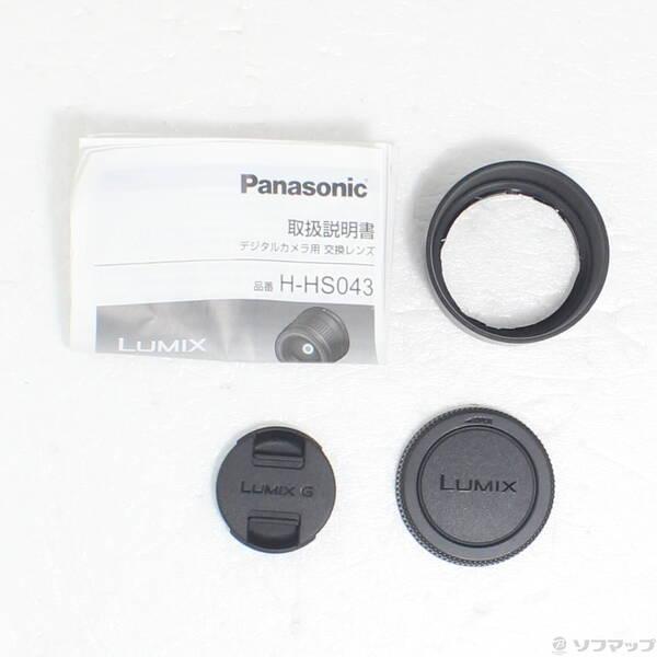 〔中古〕Panasonic(パナソニック) LUMIX G 42.5mm F1.7 ASPH POWER OIS ブラック H-HS043-K〔276-ud〕 |  | 04
