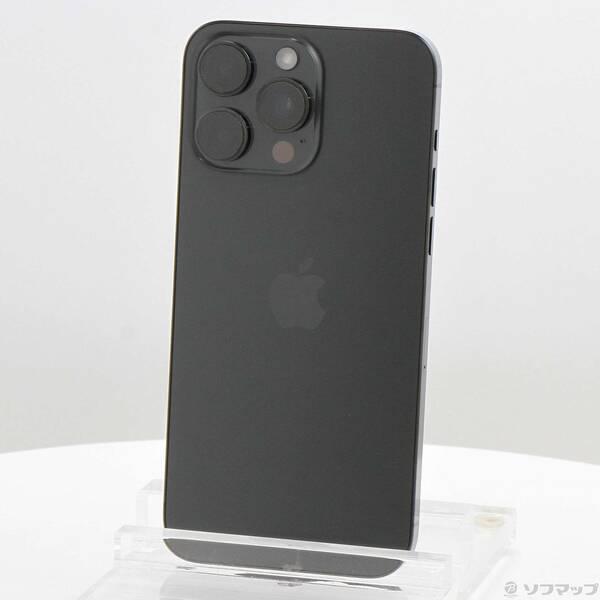 〔中古〕Apple(アップル) iPhone15 Pro Max 256GB ブラックチタニウム MU6P3J／A SIMフリー〔198-ud〕 | 
