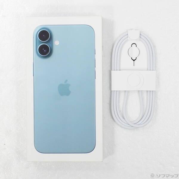〔中古〕Apple(アップル) iPhone16 Plus 256GB ティール MXVL3J／A SIMフリー〔262-ud〕 |  | 04