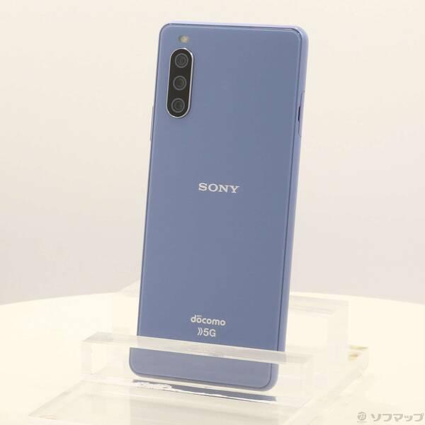 〔中古〕SONY(ソニー) Xperia 10 III 128GB ブルー SO-52B docomoロック解除SIMフリー〔349-ud〕 | 