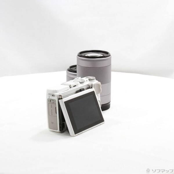 〔中古〕Canon(キヤノン) EOS M3 ダブルズームキット2 WH (2420万画素／SDXC／ホワイト)〔276-ud〕 |  | 01