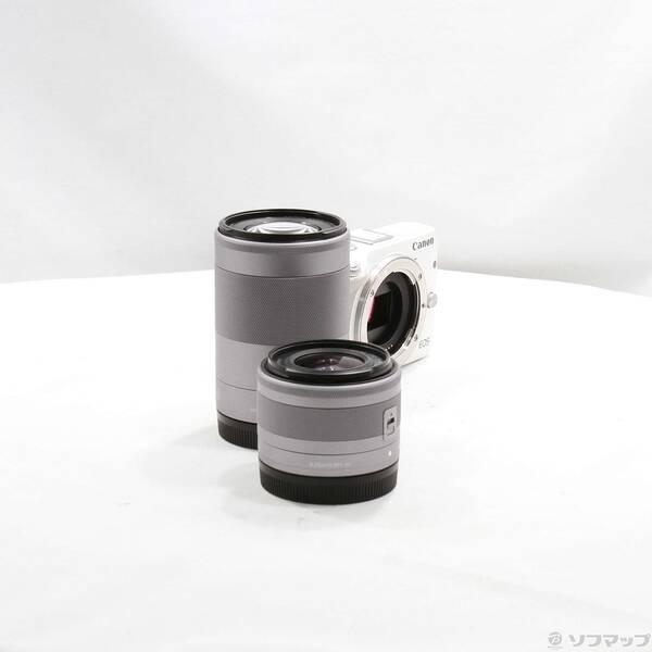 〔中古〕Canon(キヤノン) EOS M3 ダブルズームキット2 WH (2420万画素／SDXC／ホワイト)〔276-ud〕 |  | 03