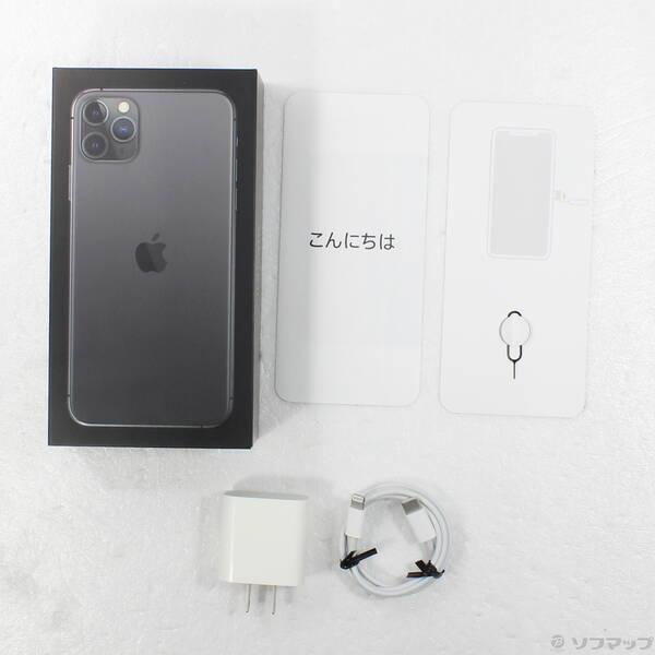 〔中古〕Apple(アップル) iPhone11 Pro Max 256GB スペースグレイ MWHJ2J／A SIMフリー〔276-ud〕 |  | 04