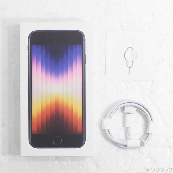 〔中古〕Apple(アップル) iPhone SE 第3世代 128GB ミッドナイト MMYF3J／A SIMフリー〔196-ud〕 |  | 04