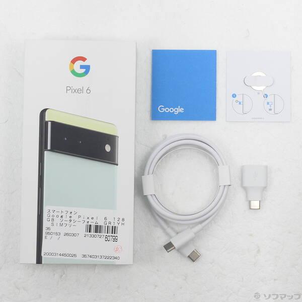 〔中古〕GOOGLE(グーグル) Google Pixel 6 128GB ソータシーフォーム GR1YH SIMフリー〔368-ud〕 |  | 04