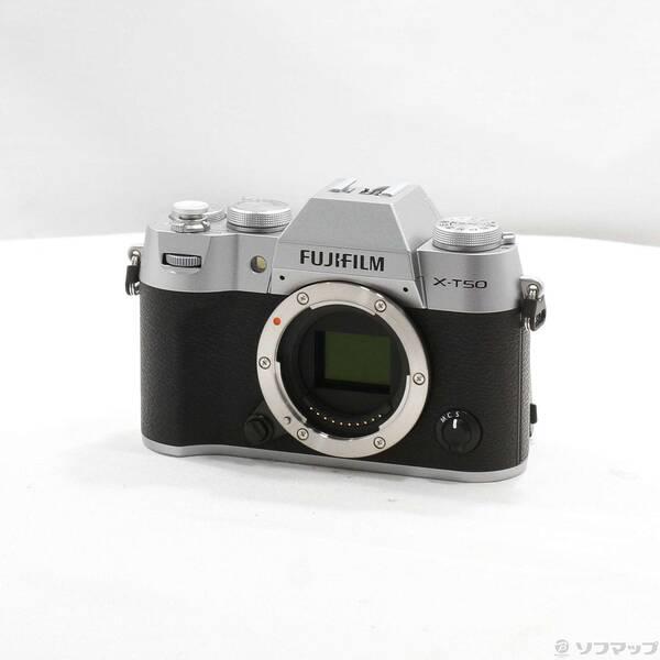 〔中古〕FUJIFILM(フジフイルム) X-T50 シルバー ボディ〔262-ud〕 | 