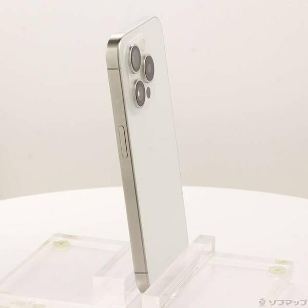 〔中古〕Apple(アップル) iPhone15 Pro 128GB ホワイトチタニウム MTU83J／A SIMフリー〔349-ud〕 |  | 03