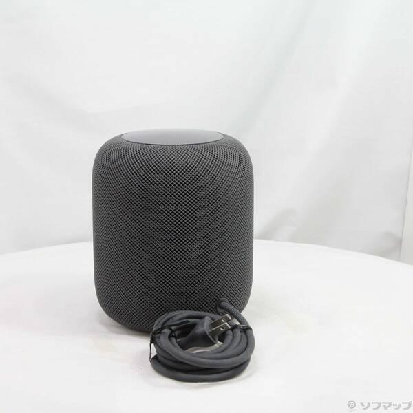 〔中古〕Apple(アップル) HomePod 第1世代 MQHW2J／A スペースグレイ〔377-ud〕 |  | 01