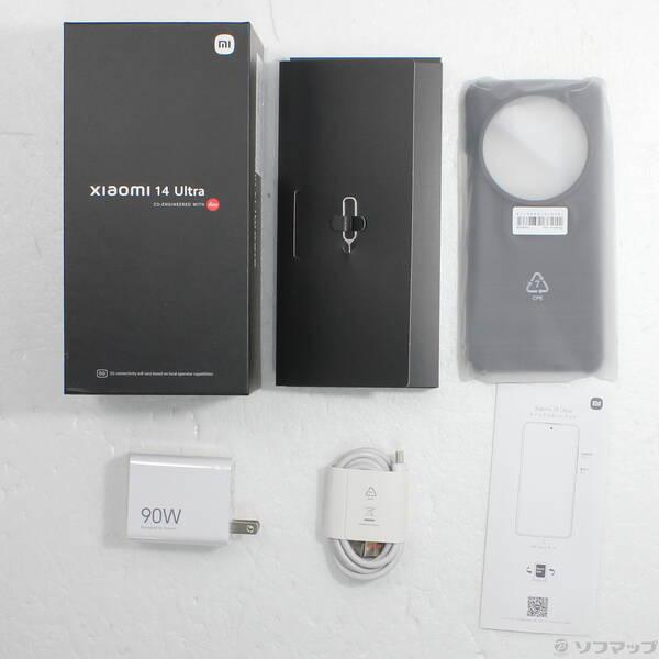 〔中古〕XIAOMI Xiaomi 14 Ultra 512GB ブラック MZB0HB0JP SIMフリー〔349-ud〕 |  | 04
