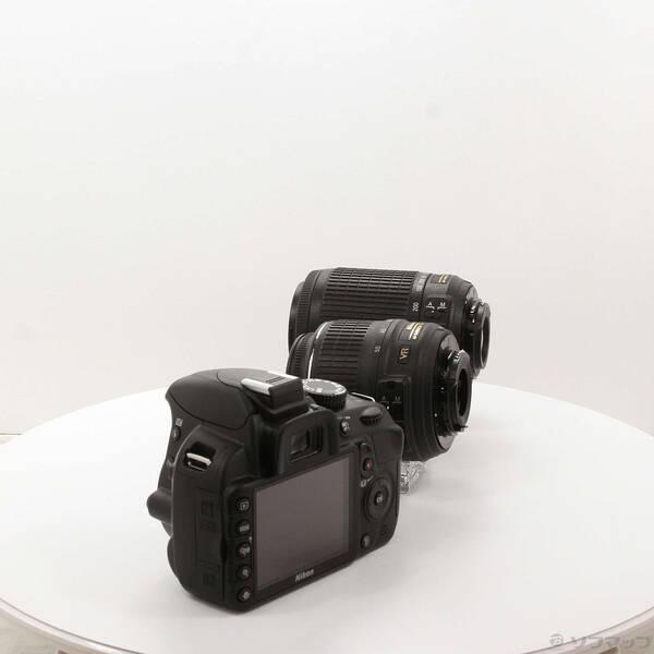 〔中古〕Nikon(ニコン) Nikon D3100 18-55／55-200mm Wズームキット(1420万画素／SDXC)〔352-ud〕 |  | 01