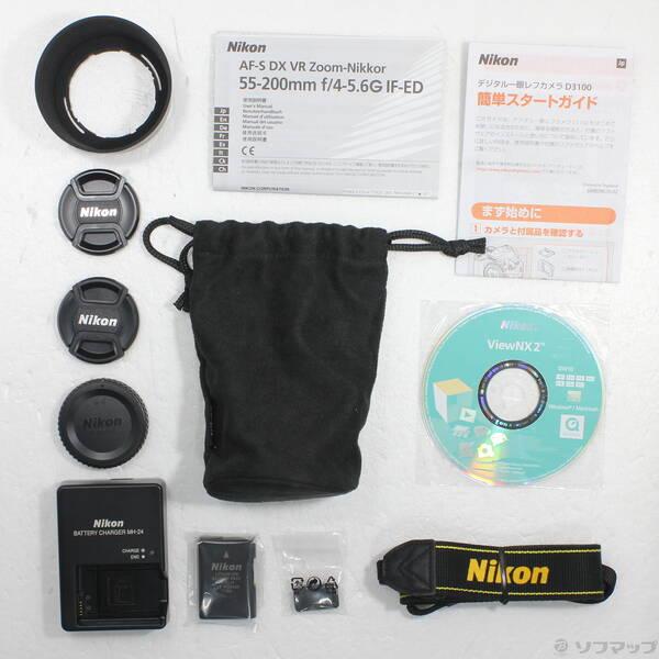 〔中古〕Nikon(ニコン) Nikon D3100 18-55／55-200mm Wズームキット(1420万画素／SDXC)〔352-ud〕 |  | 05