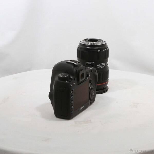 〔中古〕Canon(キヤノン) 〔展示品〕 EOS 5D MarkIV EF24-105L IS II USM レンズキット (3040万画素)〔262-ud〕の画像