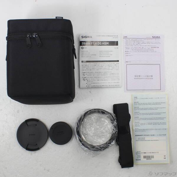 〔中古〕SIGMA(シグマ) 〔展示品〕 SIGMA 28mm F1.4 DG HSM Art [ソニーE用]〔198-ud〕 |  | 04