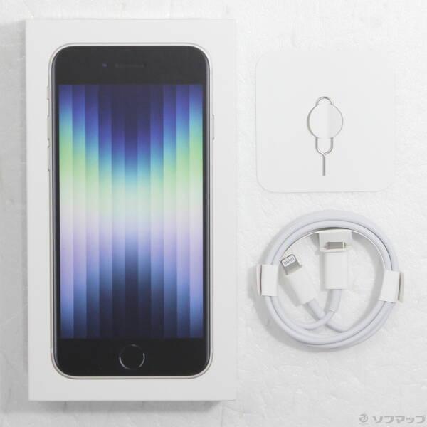 〔中古〕Apple(アップル) iPhone SE 第3世代 128GB スターライト MMYG3J／A SIMフリー〔258-ud〕 |  | 04