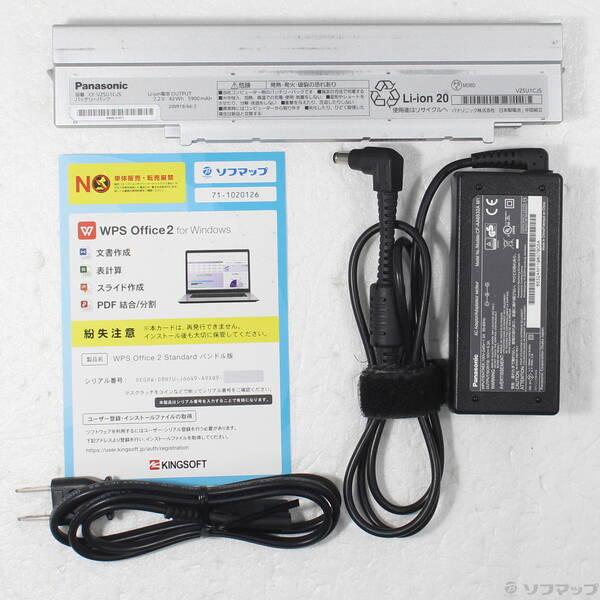 〔中古〕Panasonic(パナソニック) Lets note SV7 CF-SV7RDCVS シルバー〔262-ud〕 |  | 04