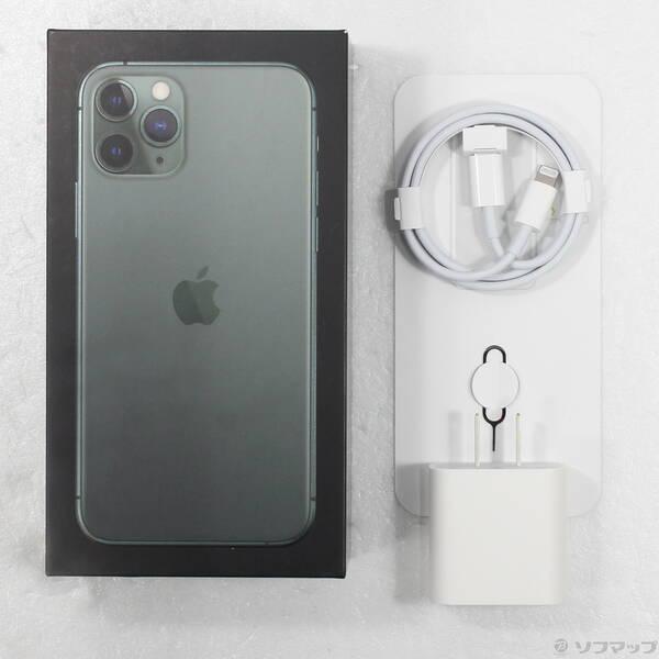 〔中古〕Apple(アップル) iPhone11 Pro 64GB ミッドナイトグリーン MWC62J／A SIMフリー〔344-ud〕 |  | 04