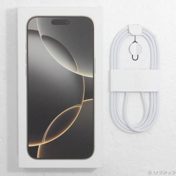〔中古〕Apple(アップル) iPhone16 Pro Max 512GB ナチュラルチタニウム MYWP3J／A SIMフリー〔258-ud〕 |  | 04