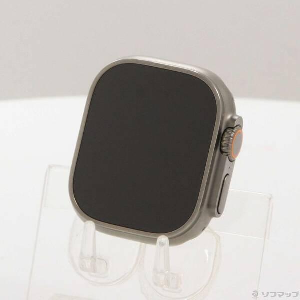 〔中古〕Apple(アップル) Apple Watch Ultra GPS + Cellular 49mm チタニウムケース バンド無し〔269-ud〕 | 