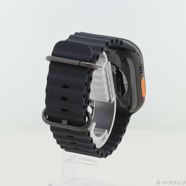 〔中古〕Apple(アップル) Apple Watch Ultra 3 GPS + Cellular 49mm ブラックチタニウムケース ブラックオーシャンバンド〔377-ud〕 |  | 02