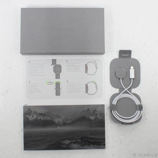 〔中古〕Apple(アップル) Apple Watch Ultra 3 GPS + Cellular 49mm ブラックチタニウムケース ブラックオーシャンバンド〔377-ud〕 |  | 04