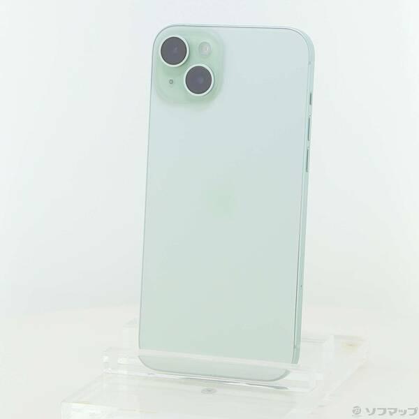 〔中古〕Apple(アップル) iPhone15 Plus 256GB グリーン NU0Q3J／A SIMフリー〔276-ud〕 | 