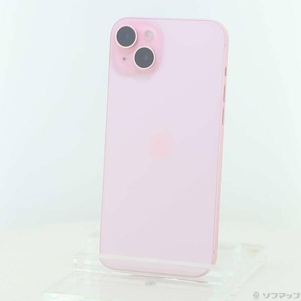 〔中古〕Apple(アップル) iPhone15 Plus 256GB ピンク MU0H3J／A SIMフリー〔276-ud〕 | 