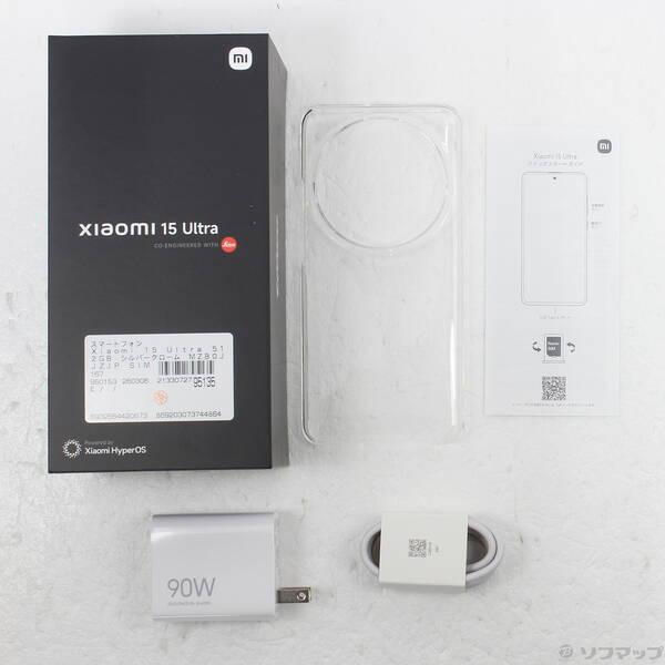 〔中古〕XIAOMI Xiaomi 15 Ultra 512GB シルバークローム MZB0JJZJP SIMフリー〔348-ud〕 |  | 04