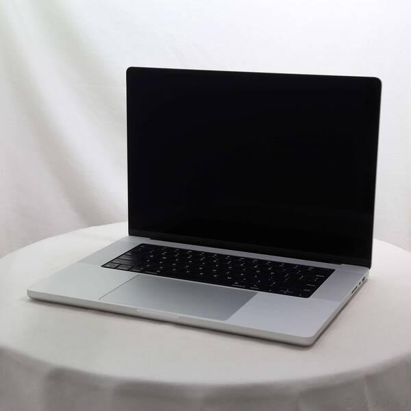 〔中古〕Apple(アップル) MacBook Pro 16.2-inch Late-2021 MK1F3J／A Apple M1 Pro 10コアCPU_16コアGPU 32GB SSD4TB シルバー 〔15.3 Sequoia〕〔269-ud〕 | 