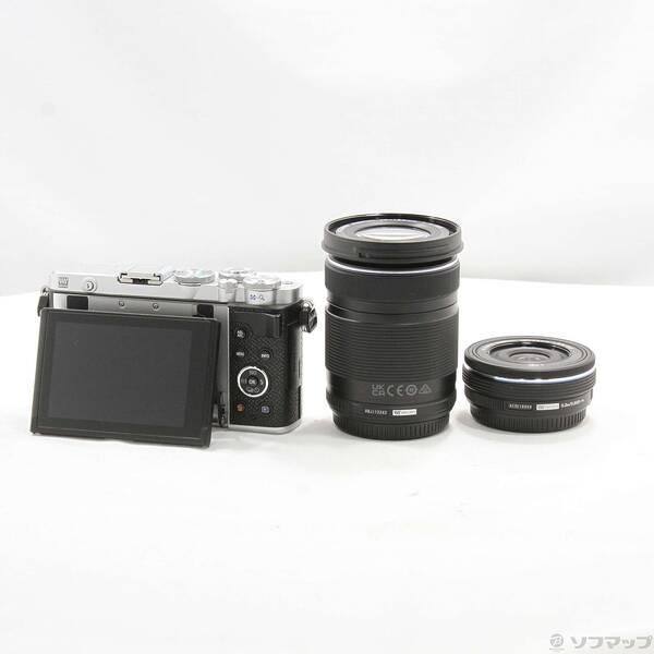 〔中古〕OLYMPUS(オリンパス) OLYMPUS PEN E-P7 EZダブルズームキット シルバー〔262-ud〕 |  | 02