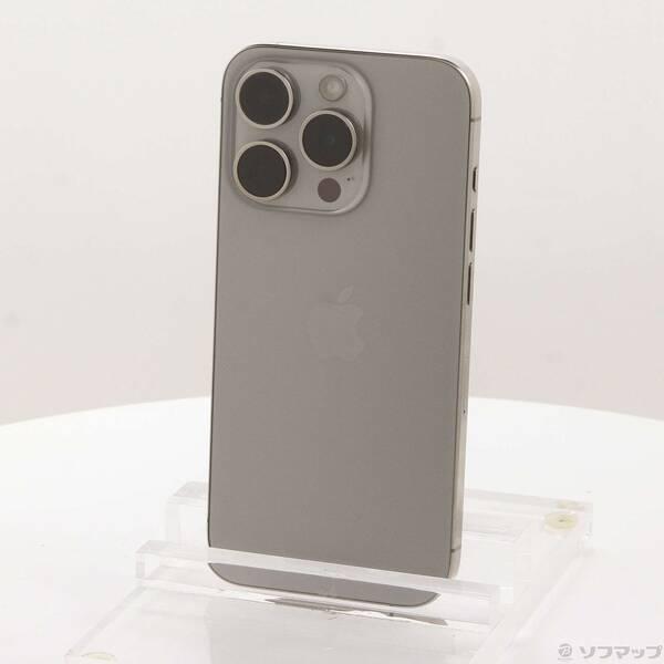 〔中古〕Apple(アップル) iPhone15 Pro 128GB ナチュラルチタニウム MTU93J／A SIMフリー〔349-ud〕 | 
