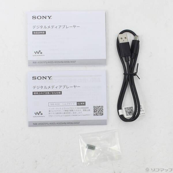 〔中古〕SONY(ソニー) WALKMAN A100シリーズ メモリ16GB+microSD アッシュグリーン NW-A105 G〔198-ud〕 |  | 04