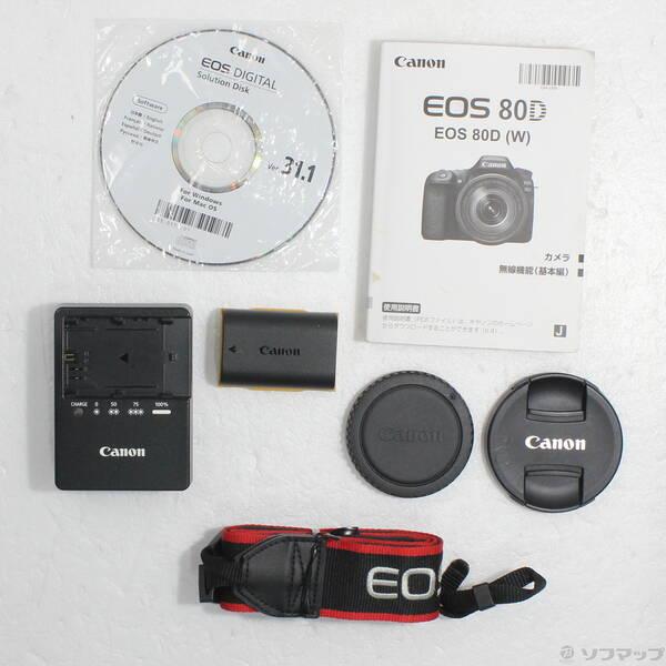 〔中古〕Canon(キヤノン) EOS 80D EF-S18-135 IS USM レンズキット〔352-ud〕 |  | 05