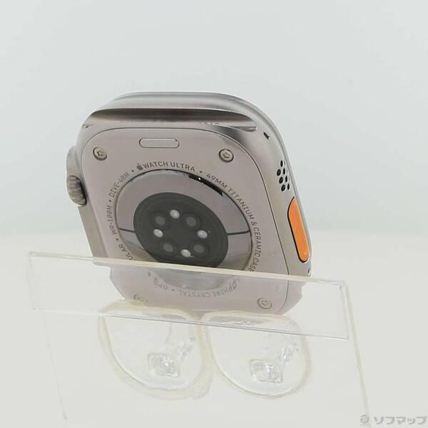 〔中古〕Apple(アップル) Apple Watch Ultra 3 GPS + Cellular 49mm ナチュラルチタニウムケース バンド無し〔297-ud〕 |  | 02